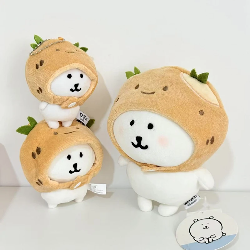 

Kawaii Cartoon Potato Hat Plush Doll Clothes Fit 10/15/20cm Idol Doll Cute Dress Up Dolls Clothes Accessories Toys Girls Gifts