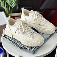 Fashion Women Casual Sneakers 2026 Summer Lightweight Casual Skate Women Shoes Big Size 42 Canvas Vulcanized Chaussures Femme - Image 5