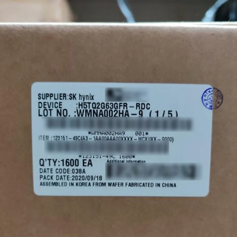 Hynix H5CG48MEBDX014N DDR5-4800MHz 16GB DRAM memory chip Confirm with CS before ordering.