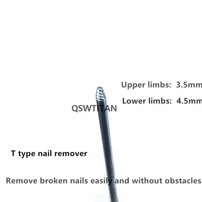 Bone Screw Extractor with T Handle Stainless Steel Screw Extractors Orthopedics Veterinary Instrument