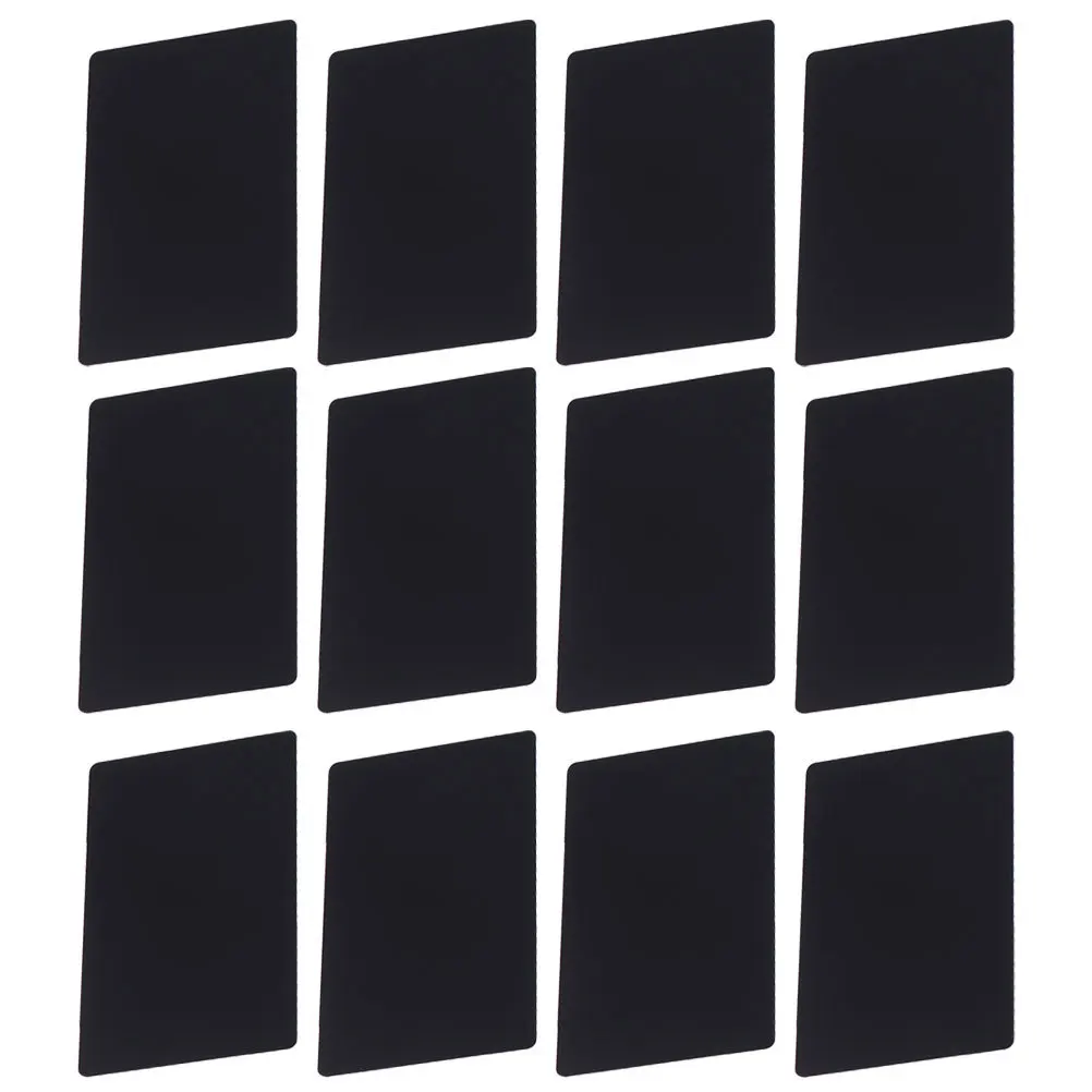 

100pcs Aluminum Metal Business Blank Nameplates For Vip Membership Id Tags Diy Engraved Cards Printing Business Cards