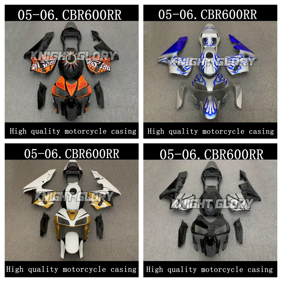 

ABS injection complete set, injection molding kit for CBR600RR 2005 2006 models fromBody cover