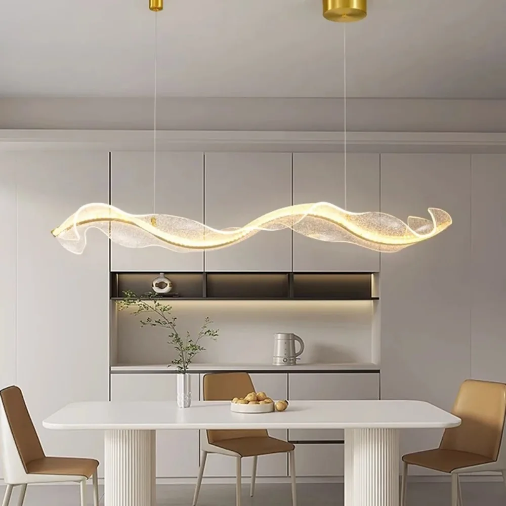 Lampe LED Suspendue au Design Moderne, Luminaire Décoratif d'Nik, Idéal pour un Salon, une Salle à Manger