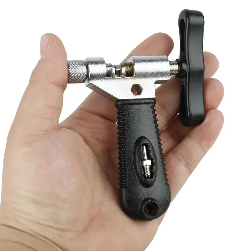 Deemount Bike Chain Breaker W/ Spare Pin N Hook Single 6/7/8/9/10/11/12 Speed Chain Install Disassembly Tool