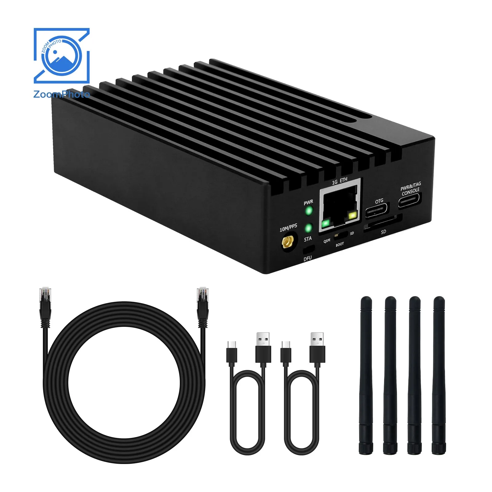 

HAMGEEK E310 70MHz-6GHz SDR Software Defined Radio AD9361 ZYNQ7020 for Openwifi DragonOS Open5G-PHY