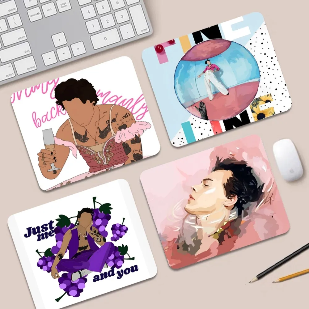 H-HaRRy S-styles Rubber Small Thickened Mouse Pad Gaming Keyboard Table Mat Office Supplies Room Decor for PC Mouse Carpet