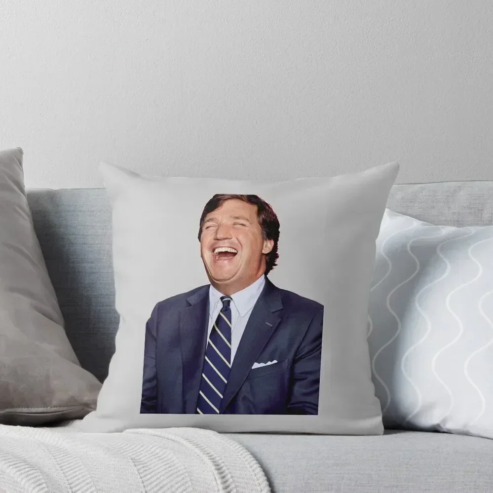 Tucker Carlson Throw Pillow pillows decor home Sofa Cushions Christmas Covers For Cushions Cushion Cover Set pillow