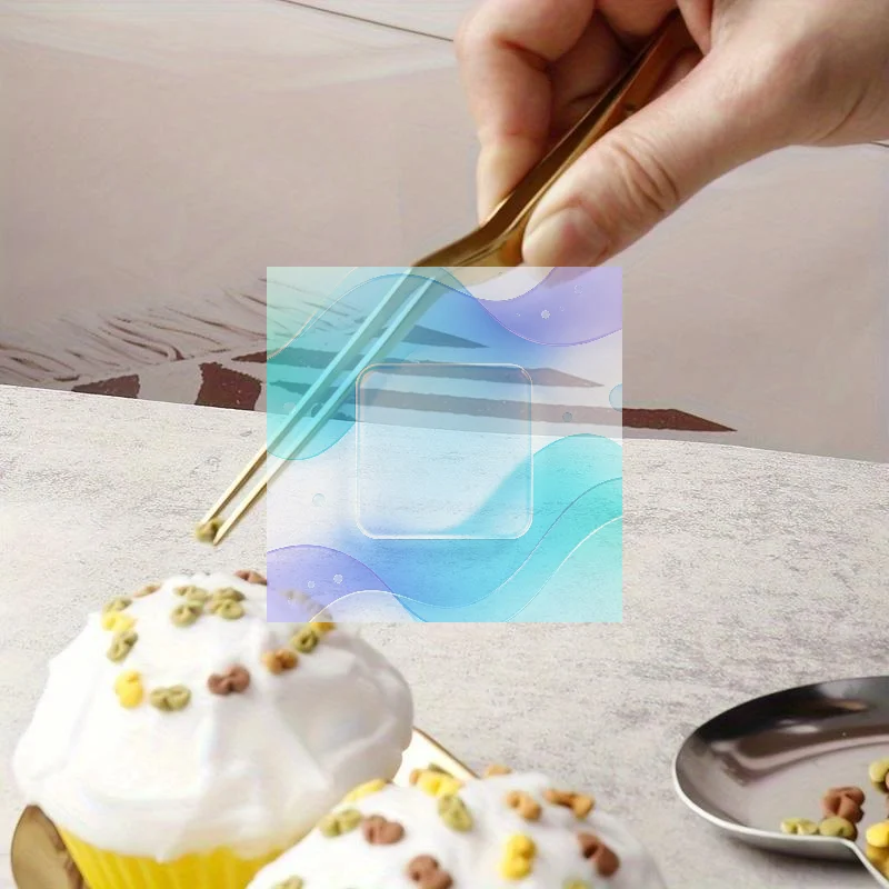 Elbow Molecular Gastronomy Tweezers High Quality Titanium Anti-deform for Home Commercial Use Cold Dish Shaping Food Plating
