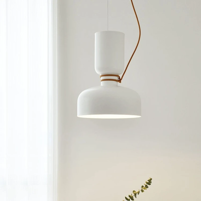 الدنماركية مصمم الإبداعية الفن الثريات مطعم غرفة نوم قلادة ضوء مزورة الحديد عاكس الضوء LED الإضاءة الزخرفية الداخلية #1