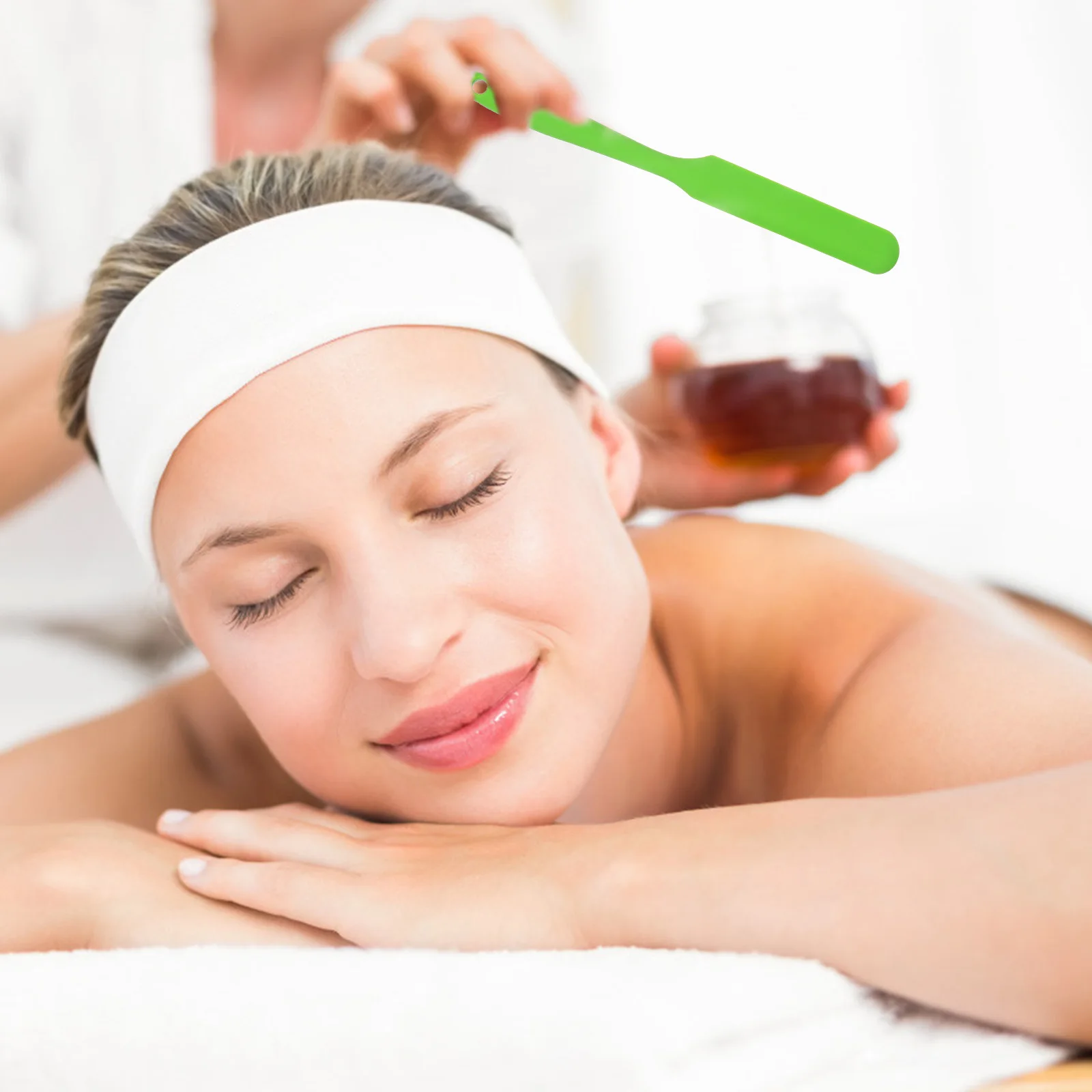 

3Pcs Silicone Wax Sticks Hair Removal Non-Stick Wax Spatula Applicator for Body Legs Arms Reusable Waxing Tool