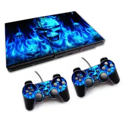 New arrival design vinyl decal game accessories for ps2 slim 70000 skin sticker
