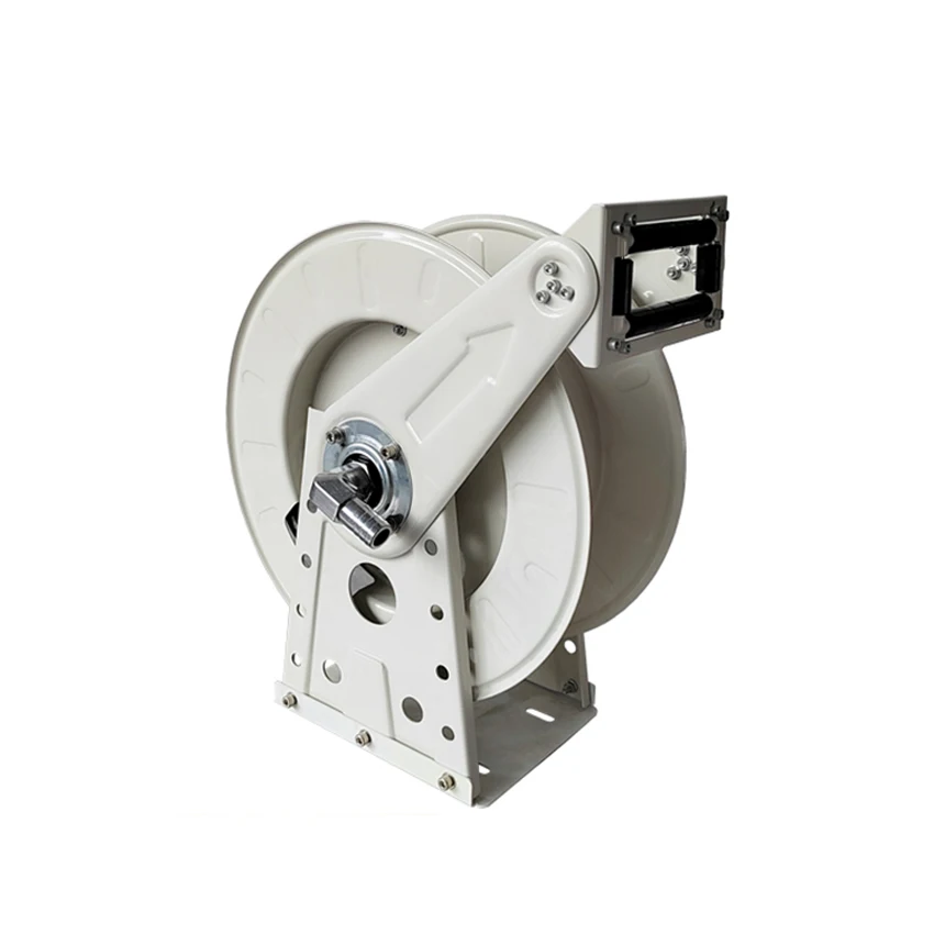High Pressure Water Pipe Coiler Refueling Machine Shrink Hose Reel Sprayer Hose Reel Automatic Refueling Hose Storage Fire Reel