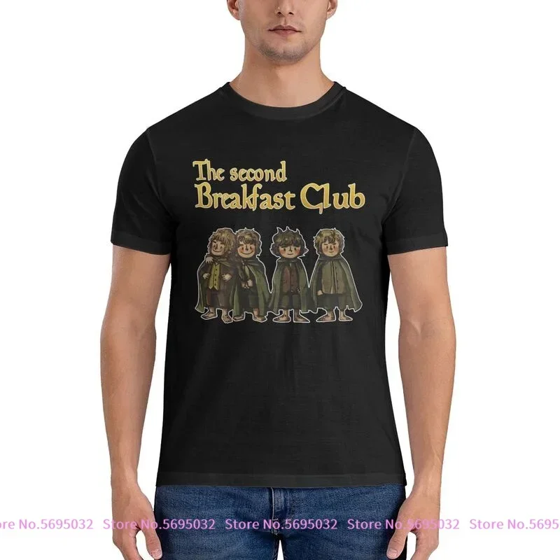 The Second Breakfast Club Adventure Five Hobbits 01 Shirt T-shirt Top Print Fashion Hot Deals Tee