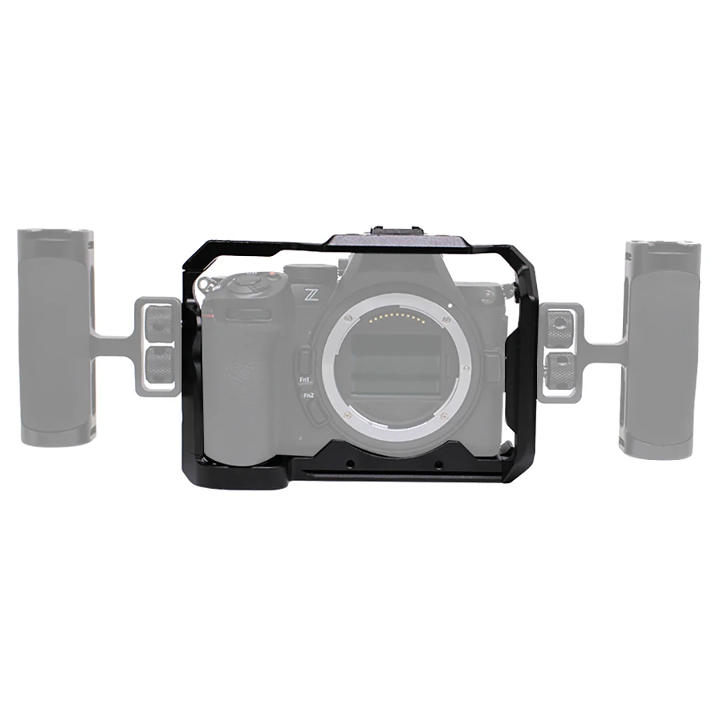 Kamerakäfig für Nikon ZR Z5/Z6/Z7/Z6II/Z7II Kamera-Videorig aus Aluminiumlegierung mit L-Platte zum Schutz der Kameras – Detail 13