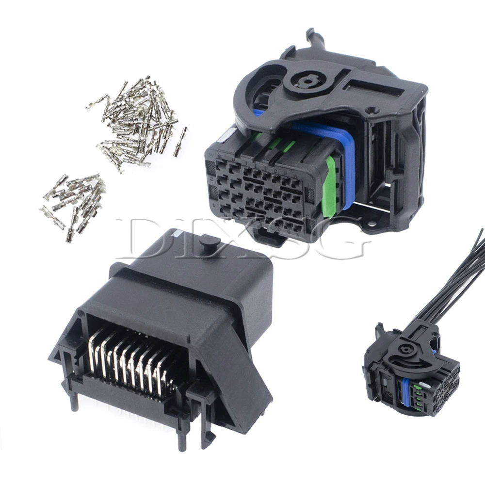 1 Set 32 Pin 64319-1211 64319-3211 Car Engine Computer Modification Plug for Nissan 64319-1210 643340100 Auto ECU Connector