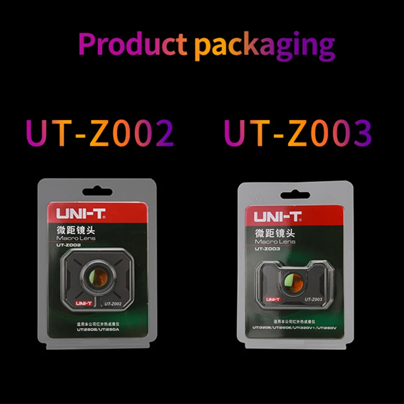 UNI-T UT-Z002 UT-Z003 Macro Lens for UTi165A UTi260B UTi260E UTi320E UTi720E UTi730E UTi720V UTi730V Handheld Thermal Camera