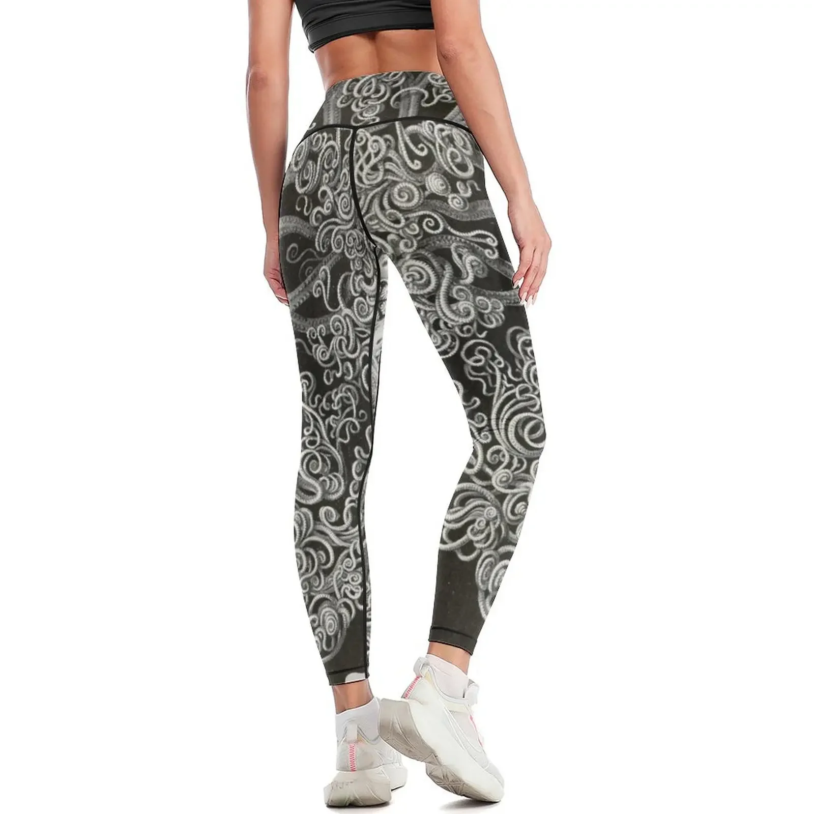 Ophiodea - Ernst Haeckel Leggings gym pants sports for Womens Leggings