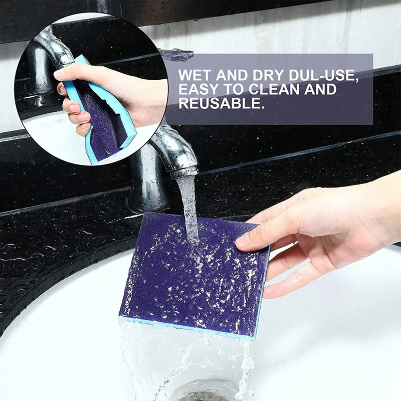 ฟองน้ำขัด,16ชิ้น Sanding Blocks, Reusable และล้างฟองน้ำทรายชุดสำหรับพลาสติก,ไม้,โลหะ