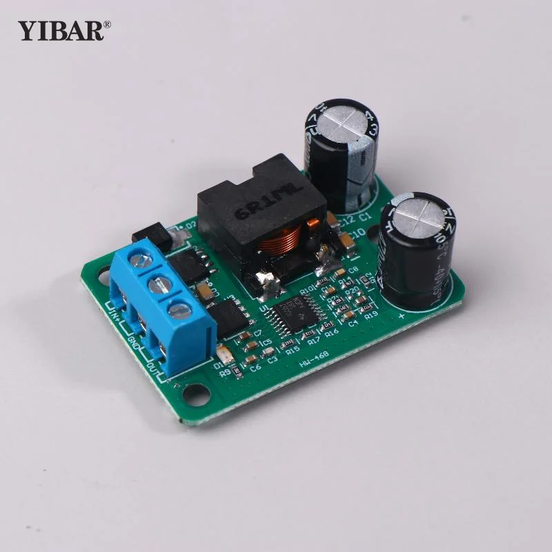

【YIBAR】1 шт. 24 В/12 В до 5 В/5 А 25 Вт DC-DC понижающий модуль питания синхронного выпрямления преобразователь мощности
