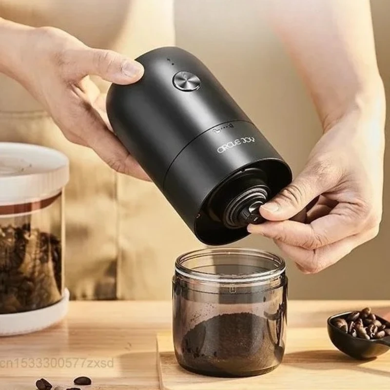 circle-joy-電動コーヒー豆グラインダー-精密自動コンパクト充電式コードレスコーヒーグラインダー-キッチンツール
