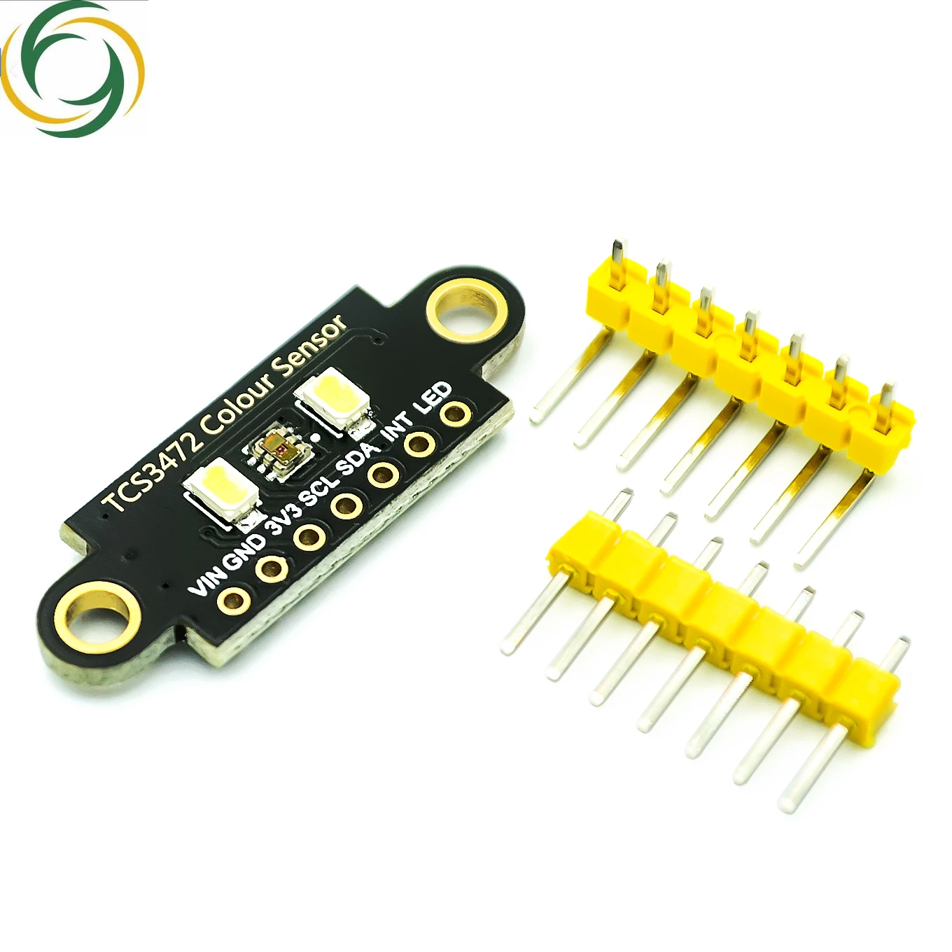 TCS34725 Filter Pemblokiran IR Daya Rendah Pengenalan Sensor Warna Cahaya RGB Kit Diy Papan PCB Elektronik UNTUK Arduino Dapat Diprogram