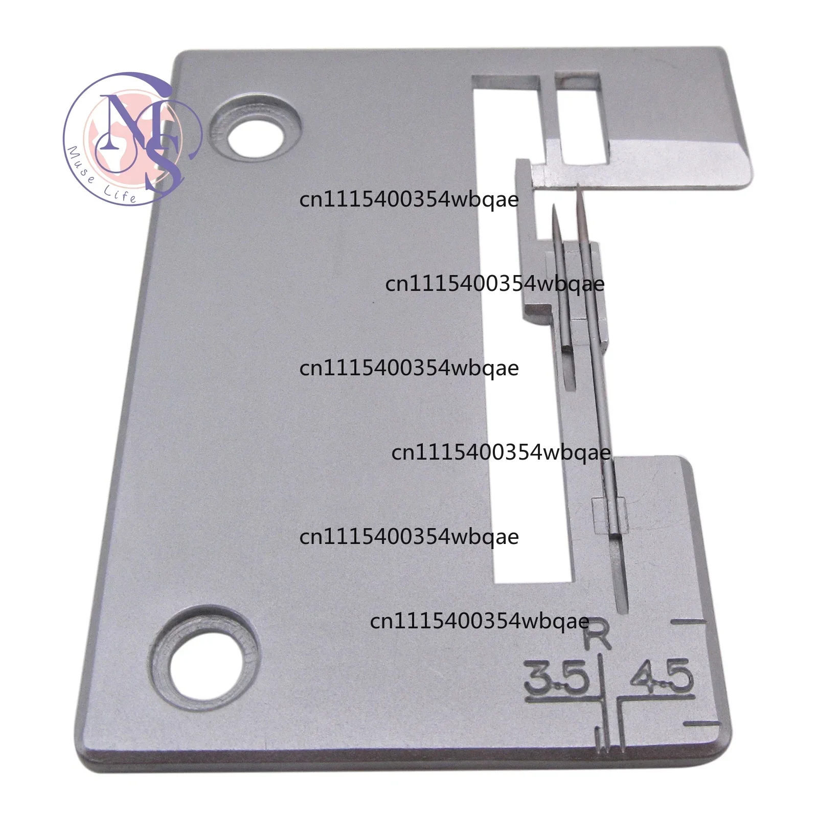 ZOCI-FOR-1Pcs 600470 Needle Plate Fit Overlock Sewing Machine SE017 HD0400S HD0405S S010L S0100 S0105 1230OL Replacement Part