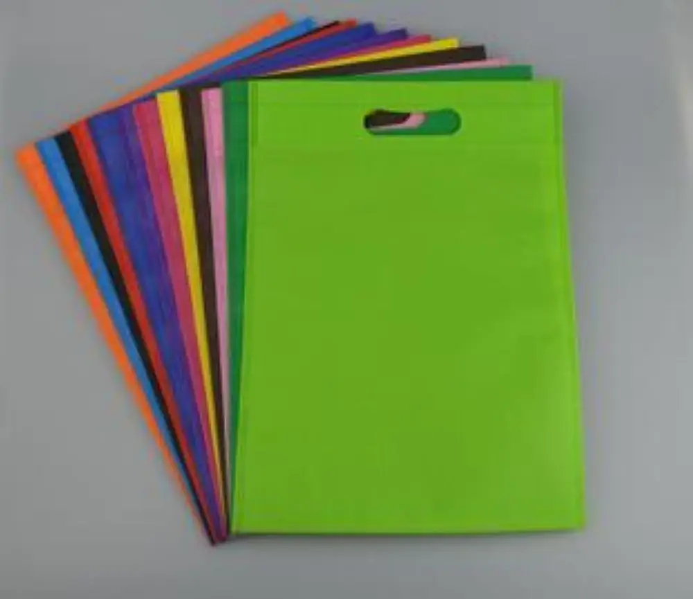 

20 Pieces Double-Sided Non-Woven Shopping Bags With Handles Customizable Printed Logo Eco-Friendly Advertising Gifts Personalize