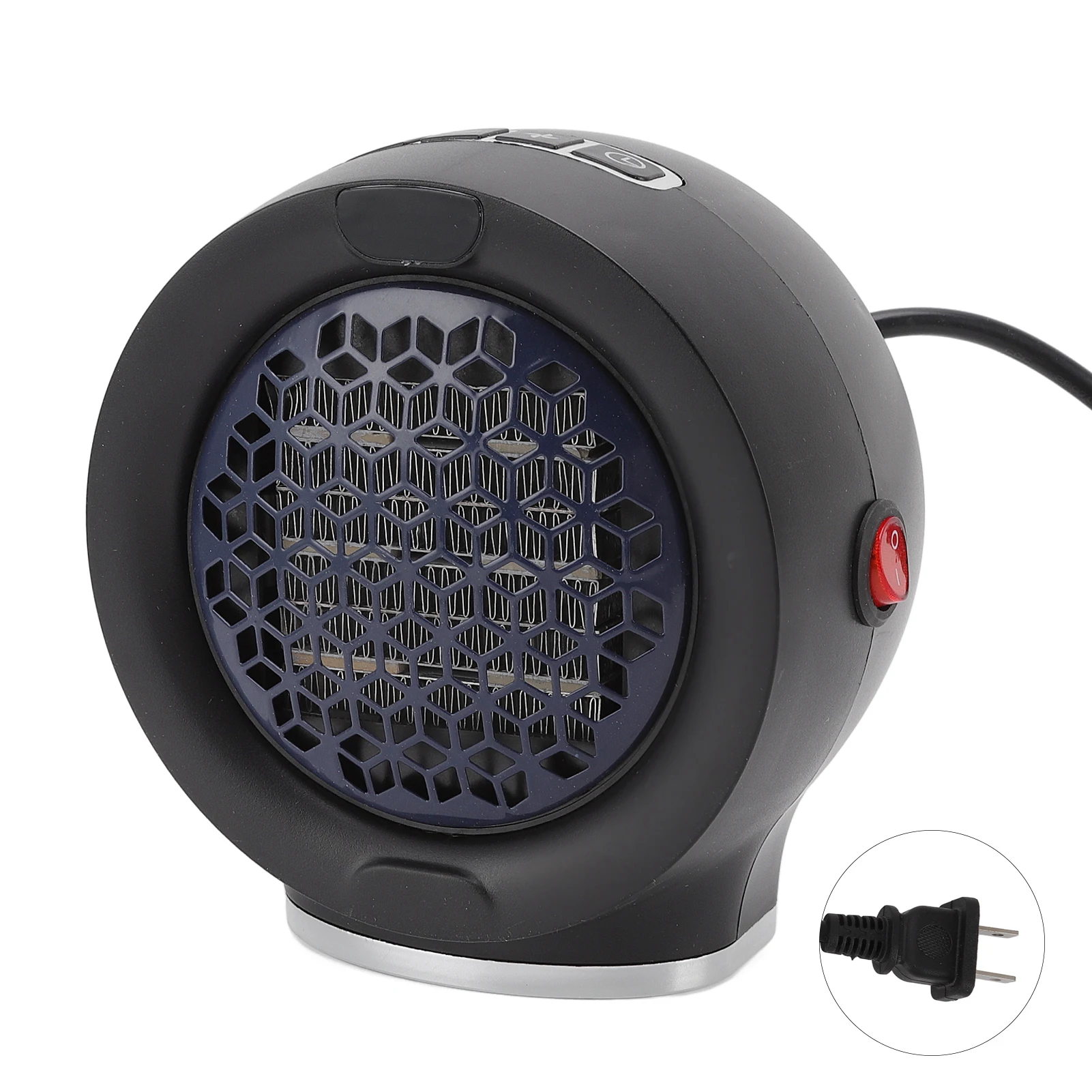 

Portable Electric Desktop Heater Mini Household Space Heater with Overheating Protection for Home Office 500W