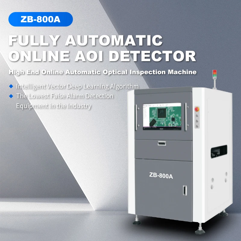 ZB-800A Online AOI Optical Detection Equipment SMT PCB Patch Detection AOI Optical Detection Instrument For Smt Production Line