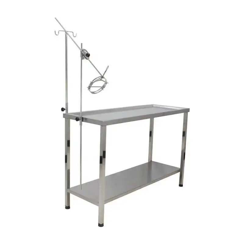 Animal dissection table rabbit beagle dog monkey and small and medium-sized vet table manufacturers with head fixator for sale