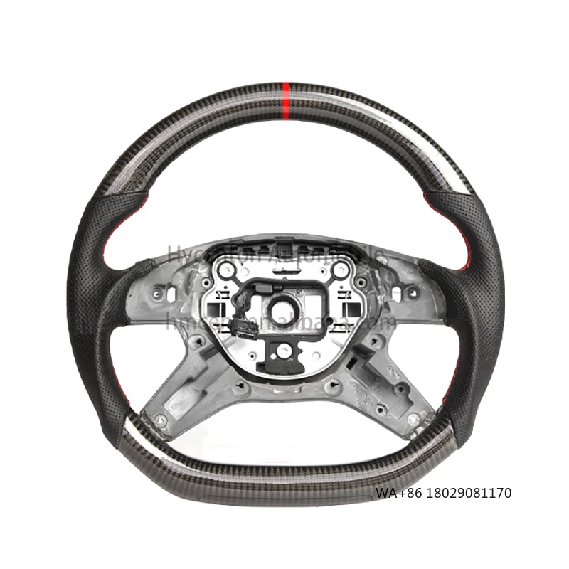 

Модернизация перфорированной кожи из углеродного волокна для Mercedes Benz W204 W205 W218 W460 G63 G500 G550 автомобильный руль