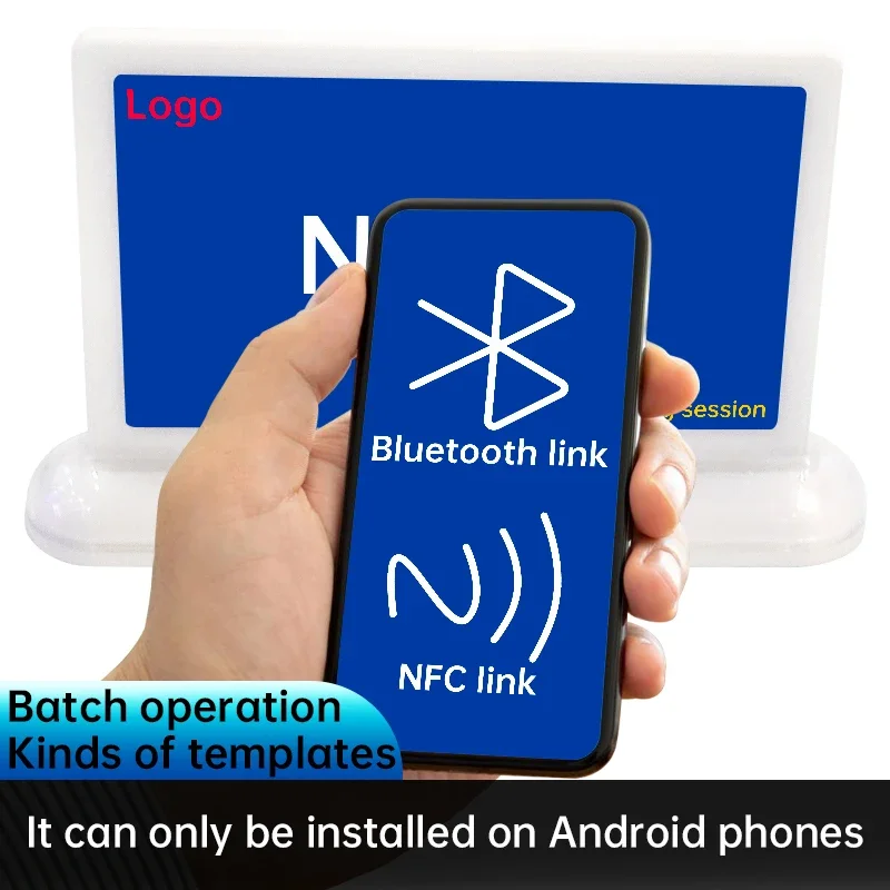 0910HOT 7.3 Inch Seven Colors Display E Ink Suitable for Seminars Name Plate  Place Cards & Table Numbers