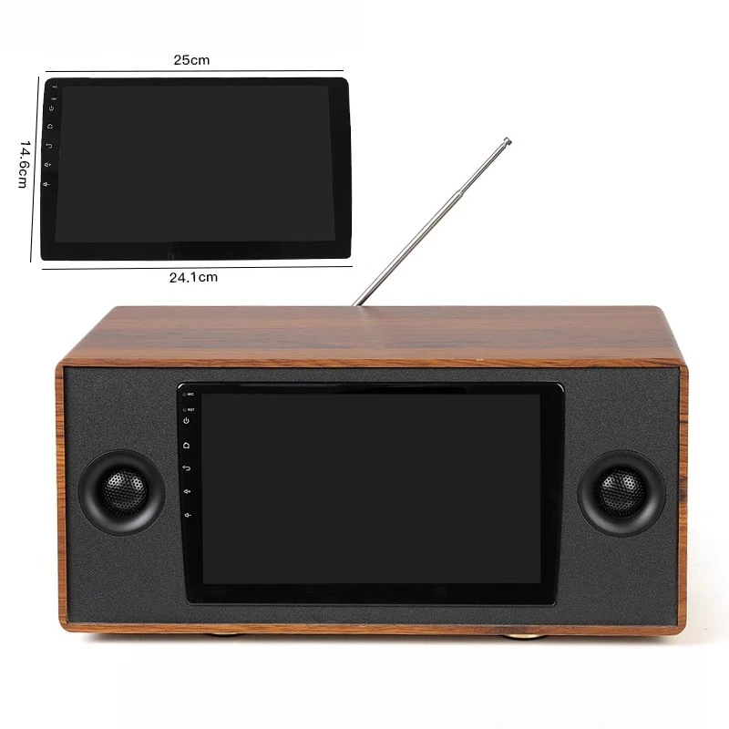 Android central control navigation 9-inch 10-inch large screen machine modified desktop integrated audio integrated