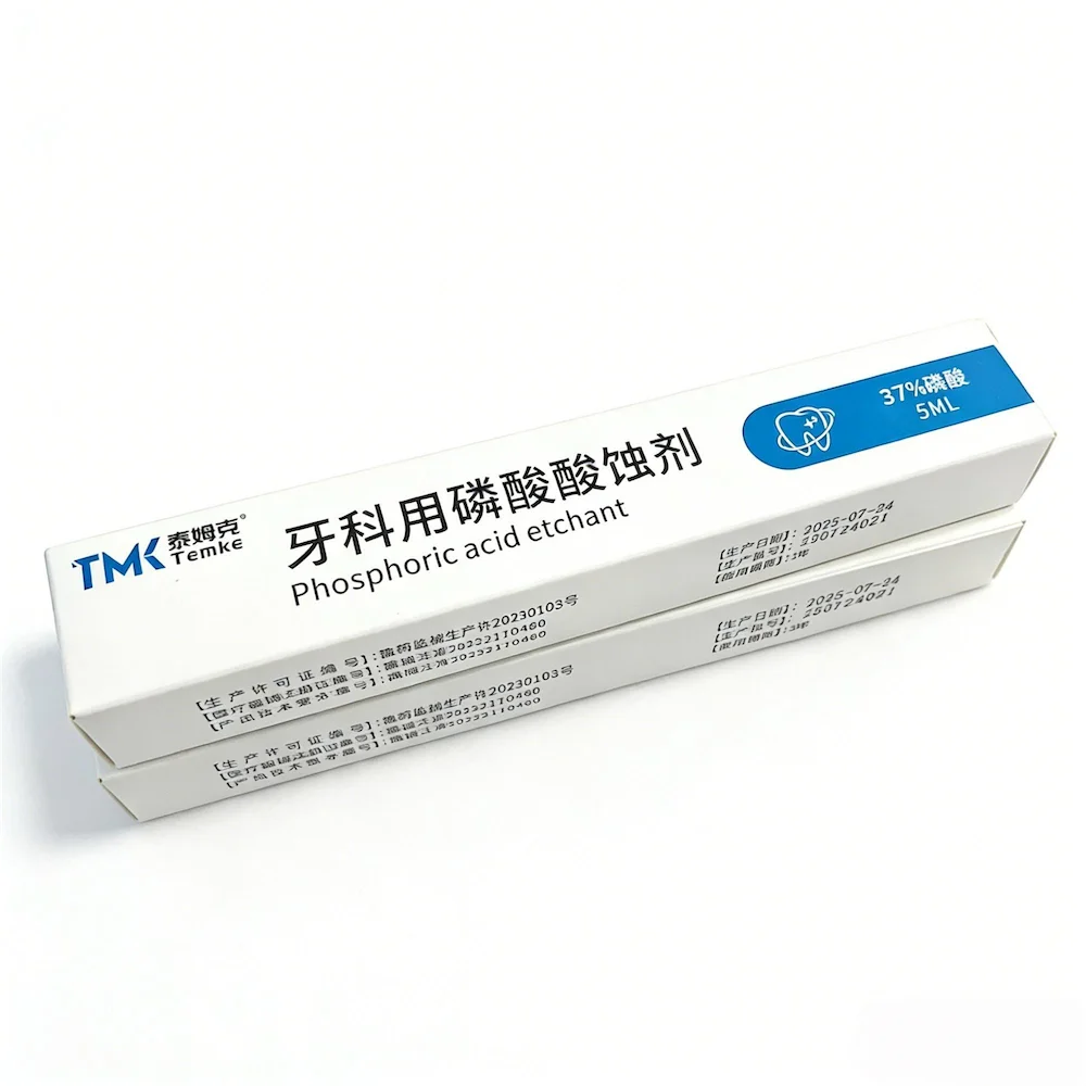 1/2/3/5PCS Dental Etchant Gel 37% Phosphoric Acid Adhesive 5ml Etching Agent Blue Dental Orthodontic Bonding Dental Supplies