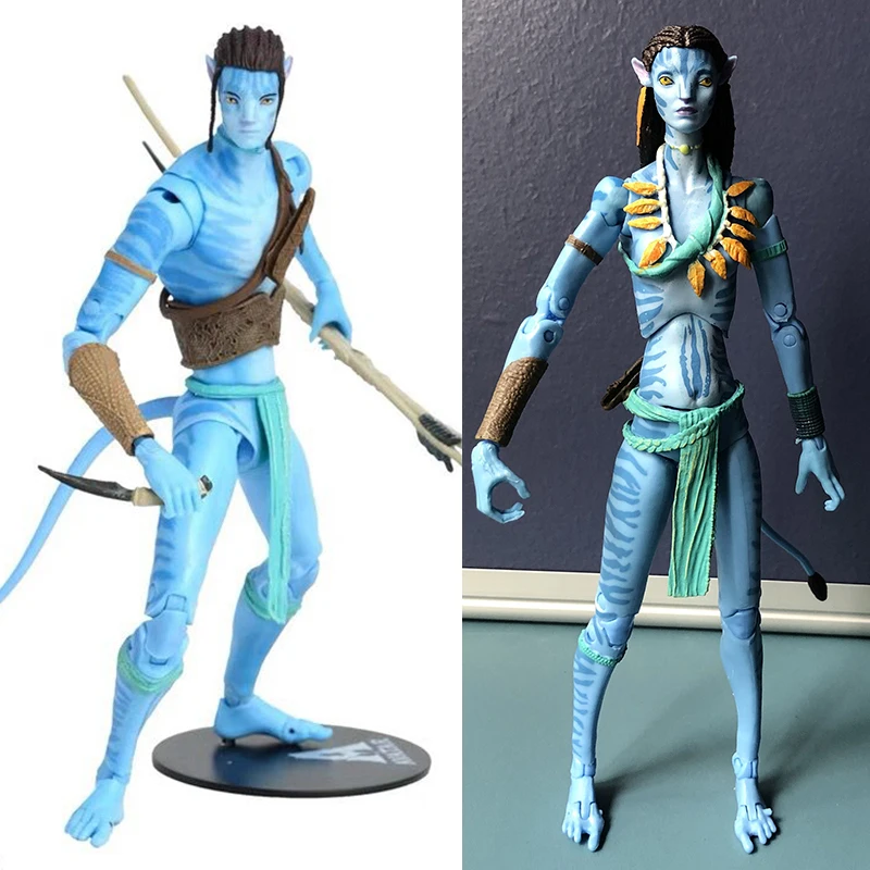 Figura de Avatar Mcfarlane Jake Sully Neytiri Colonel Miles Quaritch película papel coleccionable figuras de acción juguete para regalo de cumpleaños