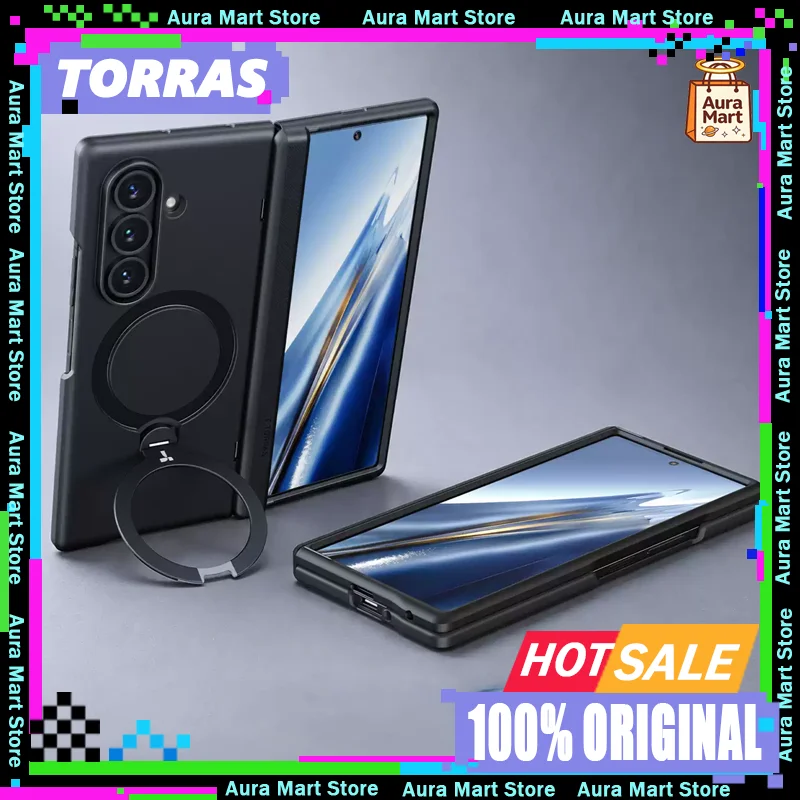 TORRAS Case for Samsung Z Fold 8 Ultra, Matte Back Cover, Slim Shockproof Protective Phone Case for Galaxy Z Fold 8