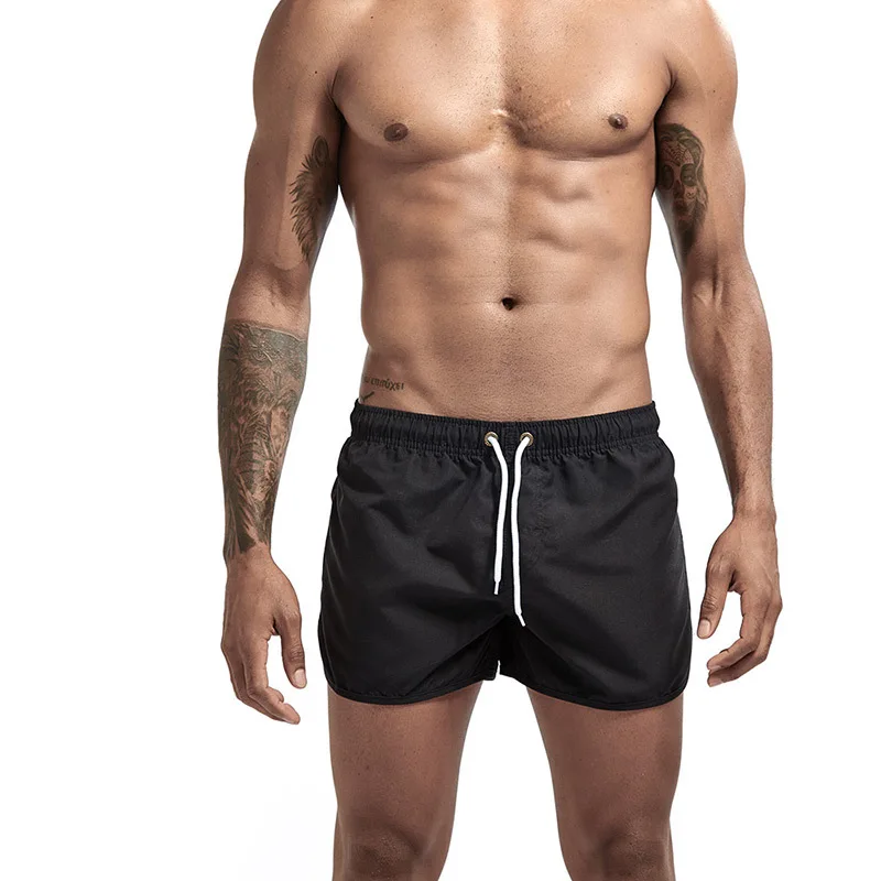 Calções de banho masculinos calções de banho de secagem rápida maiô para natação surf praia esportes aquáticos verão 13 cores s ~ 3xl
