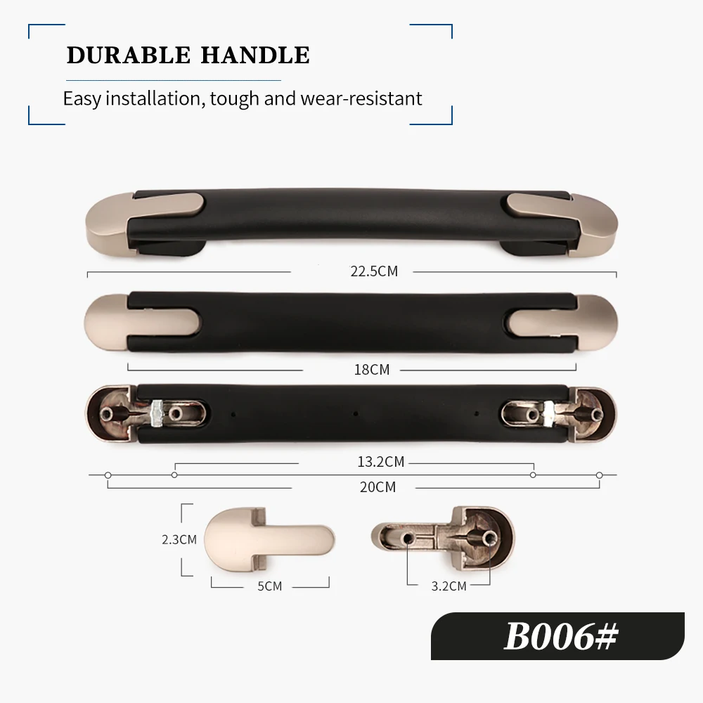 Gepäck Hardware Koffer Reparatur Teile Griff Reise Fall Pull Koffer Hand Tragen Allgemeine Griff – Detail 29