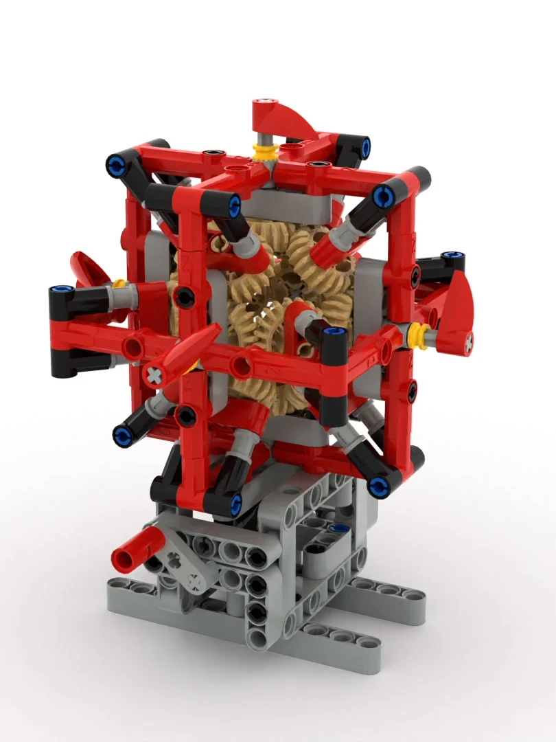 

Конструктор-робот инженер-робототехник: Механизм с шестигранным приводом, образовательная сборная модель