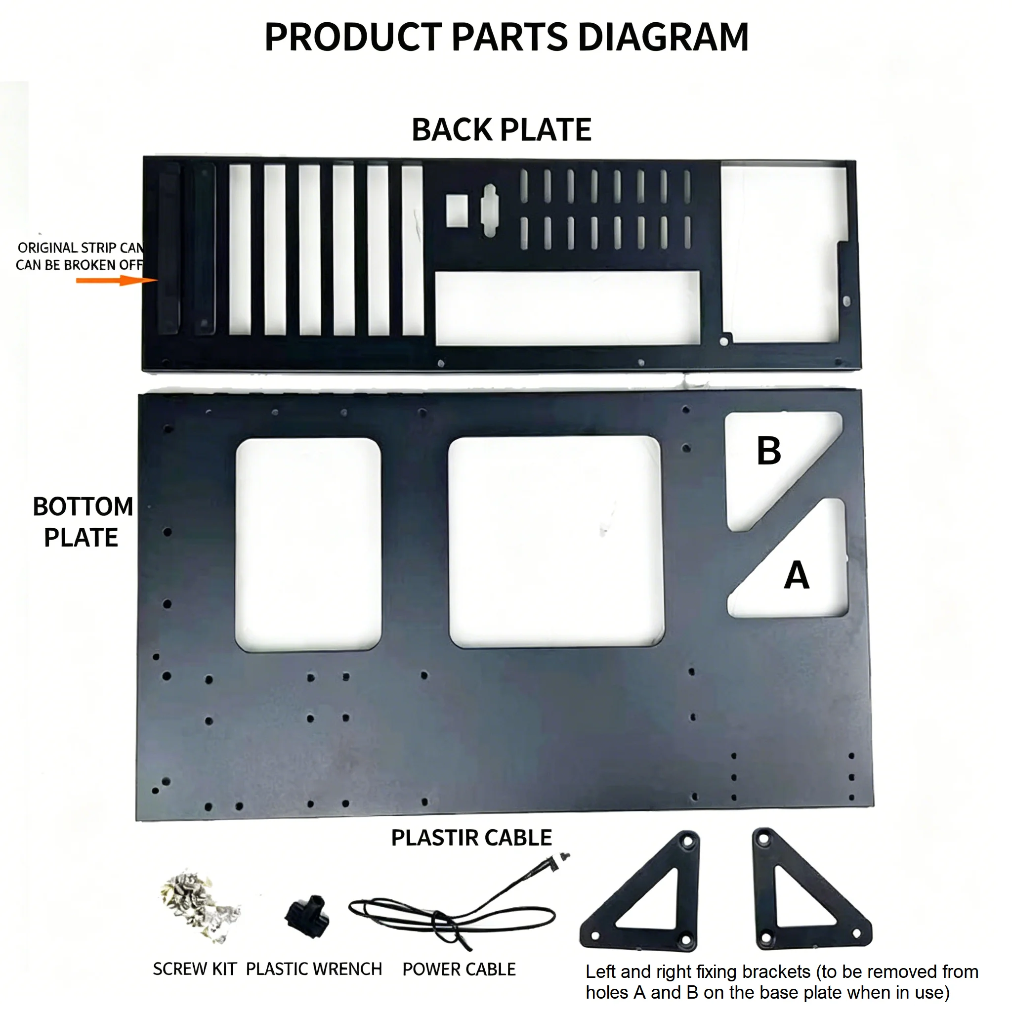 Mining Frame Open Chassis Frame Thickened Motherboard Bracket Fixing Frame Mining Rig Case Frame Computer Cases Towers Cases