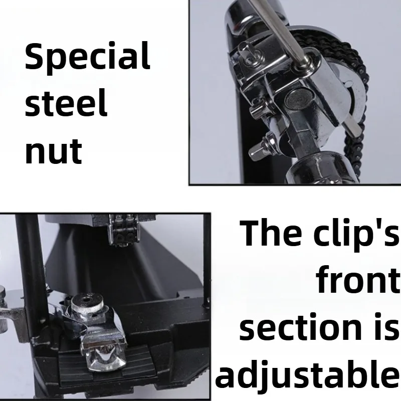 Lightweight Durable Tama Foot Drum Aluminum Alloy Minimalist Tama Foot Drums Professional Anti Slip Effect Drum Accessories