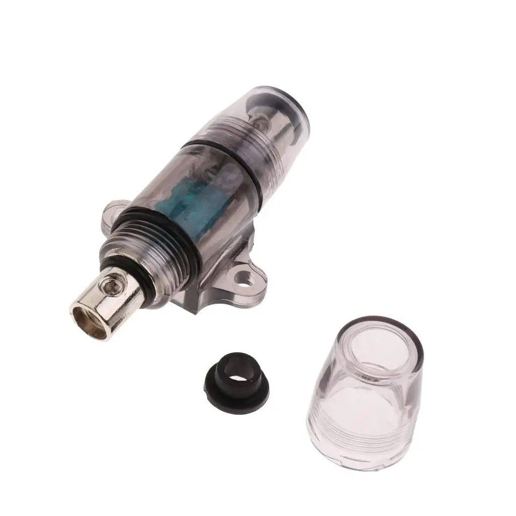 Mini Motorcycle Car Fuse Holder Audio Amplifier Blade Fuse Block Box for Vehicle Subwoofer Installation