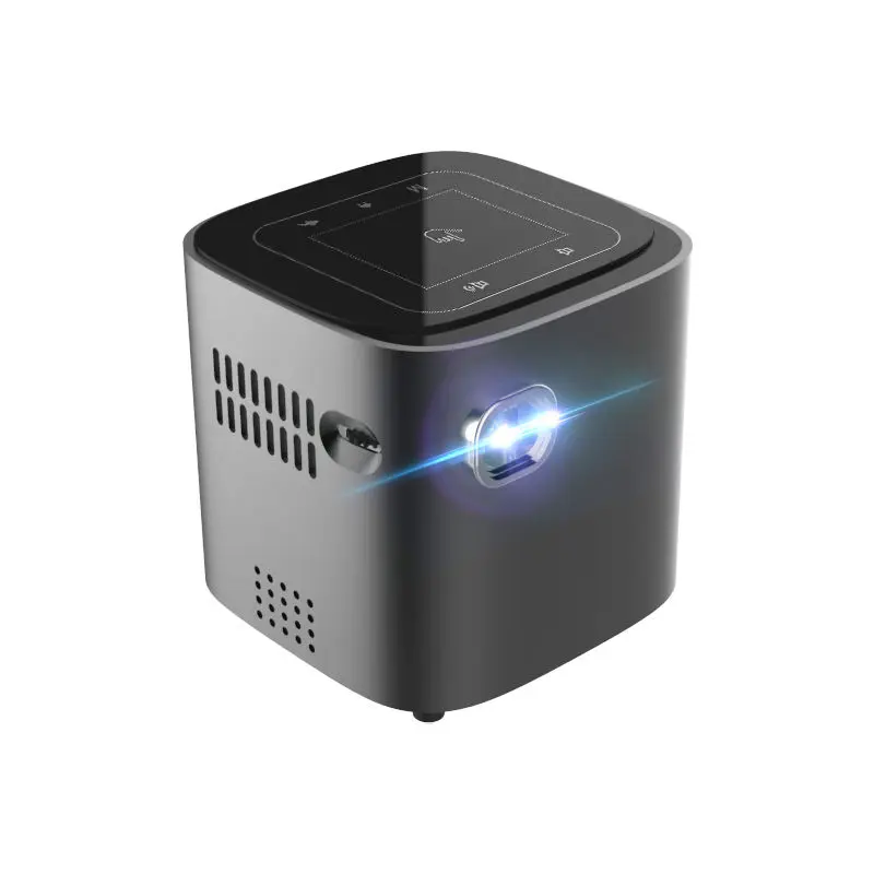 

Fast Delivery Mini Cube Shape 4k Led Dlp Bedroom Colorful Window Projector 1080p Usb 2.0 Home Theater Projectors