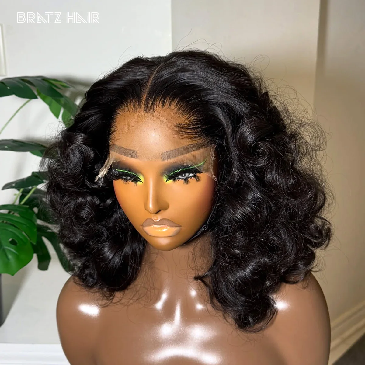 ready-to-wear-glueless-hd-lace-bouncy-curly-bob-wig-100-human-hair-13x4-hd-lace-front-loose-wave-wig-for-woman-350-density