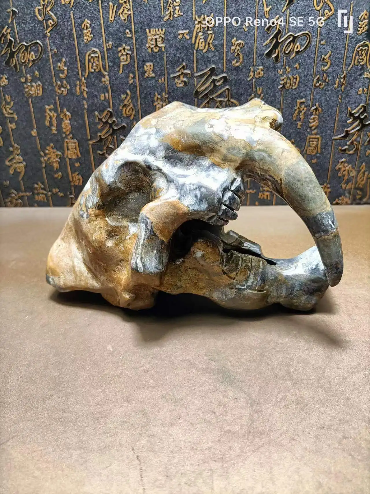 Natural Quartz Hand-carved Saber-Tooth, Tiger Skull specimen, Home Decoration, Exquisite Gifts and spiritual Treatment