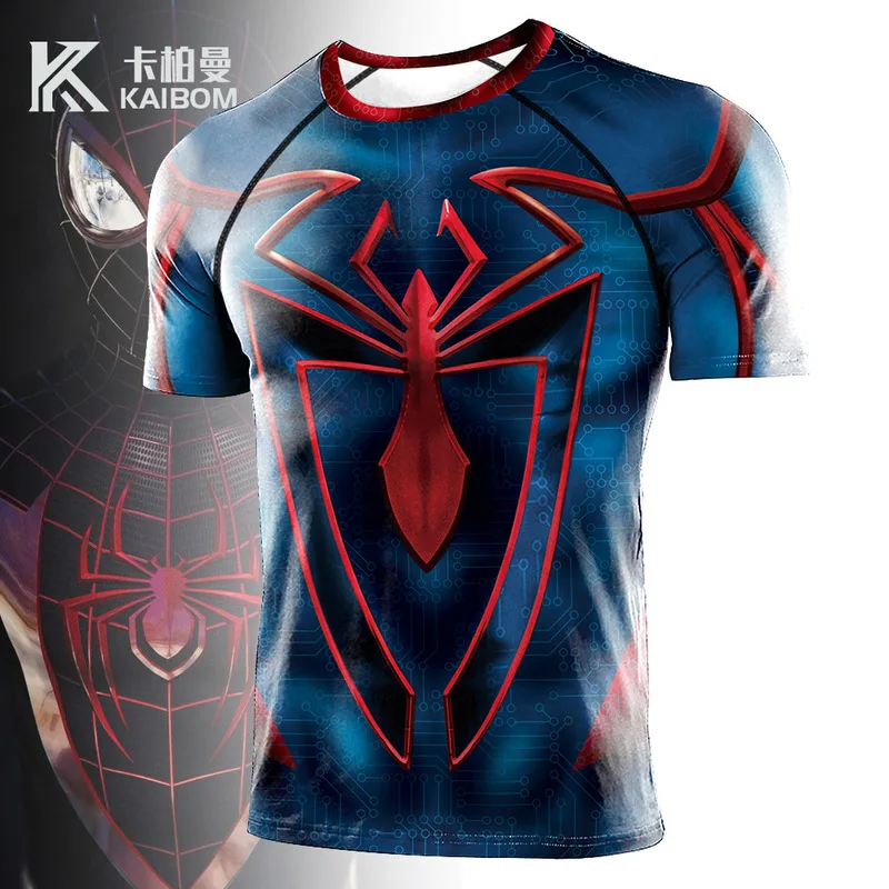 Anime 3d Printed Tshirts Men Compression Shirts Long Sleeve Tops Fitness T-shirts Novelty Slim Tights Tee Male Cosplay Costume