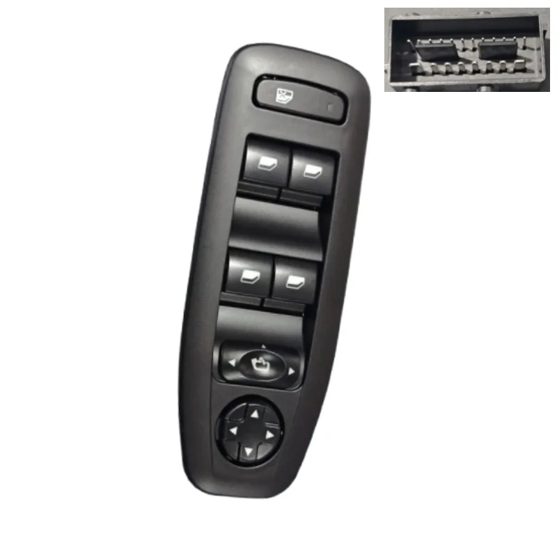 Left Hand 96749624ZD For Peugeot 2008 5 Door Hatchback 2013 2014 2015 2016 2017 2018 2019 Car Electric Front Left Window Switch