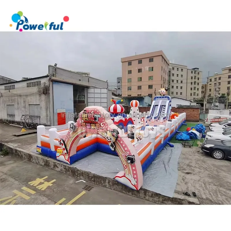 Large Inflatable Adventure Sport Theme Park Indoor Jumping Bounce House Playground Inflatable Air Park for Sale