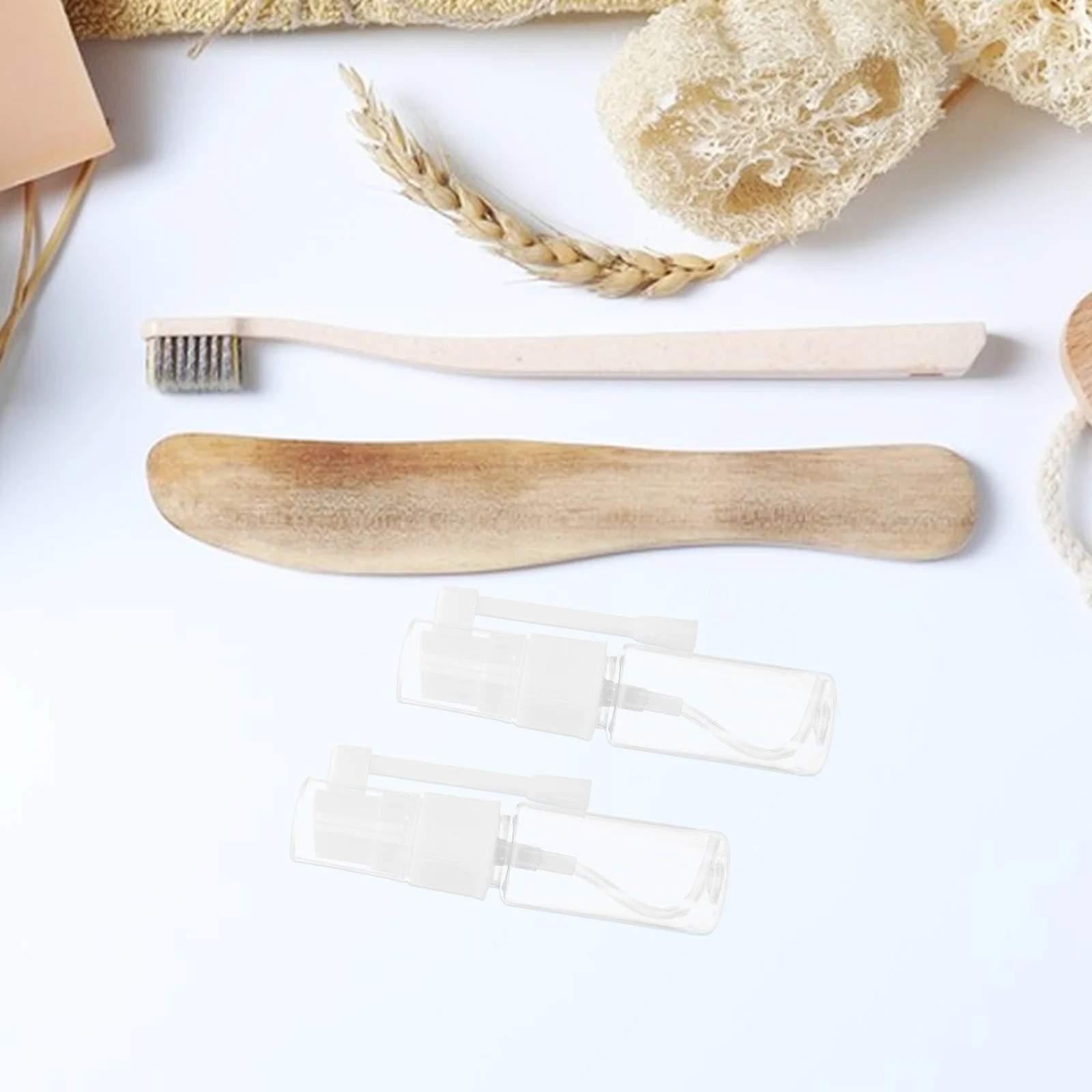 

20Pcs Mini Nasal Mist Bottle 15ml Portable Refillable Transparent Fine Mist Nose Sprayer for Travel and Allergies