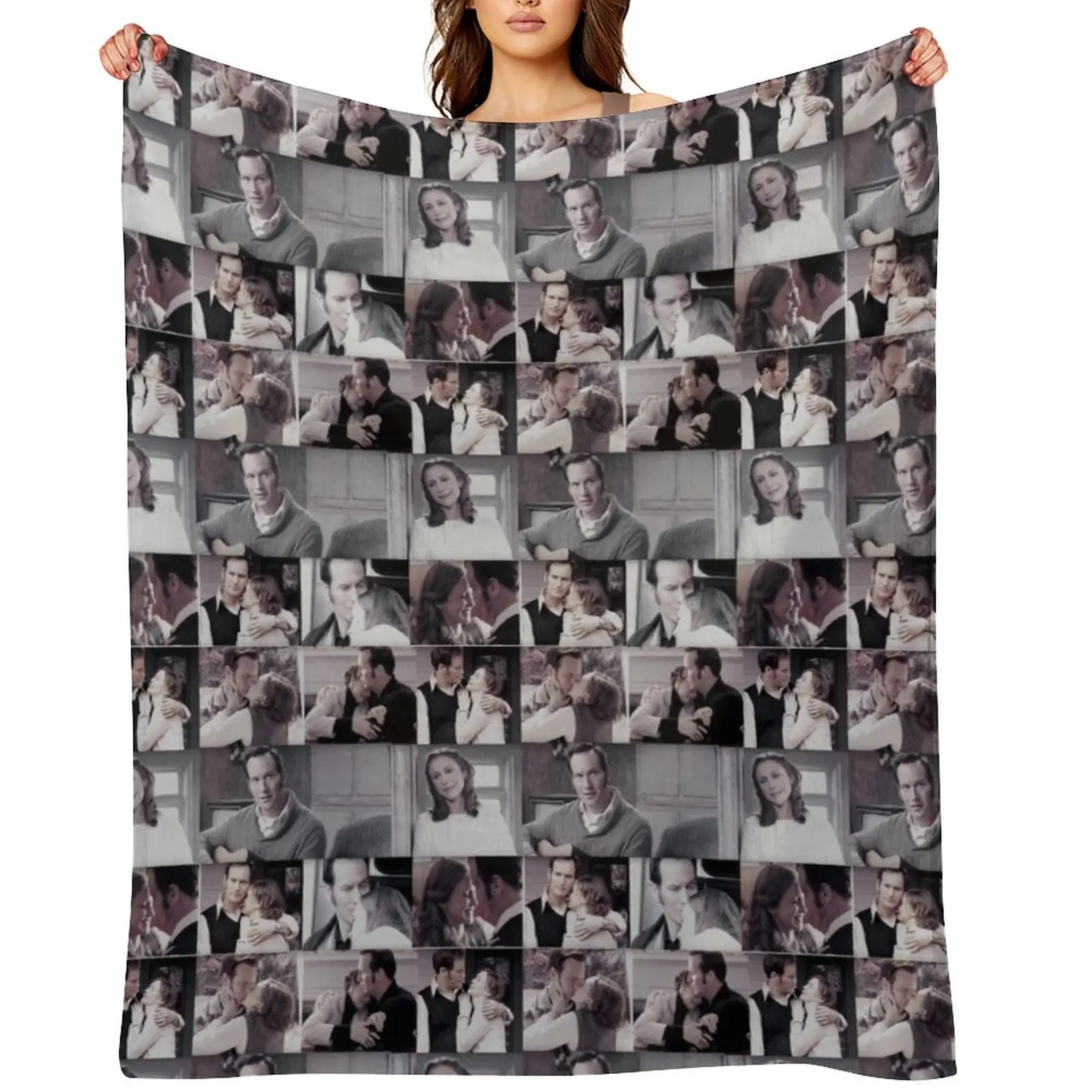 

Ed and Lorraine Warren Throw Blanket Thermals For Travel Flannels Picnic christmas decoration Blankets